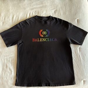 Balenciaga rainbow T-shirt